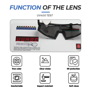 Lunettes <span class=keywords><strong>de</strong></span> <span class=keywords><strong>sport</strong></span> ultra-cool avec verres polarisés, monture TR90, verres interchangeables pour la pêche, le cyclisme, la course à pied, le ski, les voyages, les activités <span class=keywords><strong>de</strong></span> plein air et les fêtes. - Product Image 3