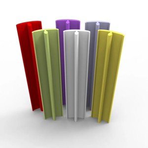 OEM ODM Profilés <span class=keywords><strong>en</strong></span> <span class=keywords><strong>plastique</strong></span> extrudé PVC respectueux de l'environnement personnalisés Moulage flexible de supermarché de bâtiment <span class=keywords><strong>en</strong></span> forme de T <span class=keywords><strong>U</strong></span> H Respectueux de l'environnement - Product Image 2