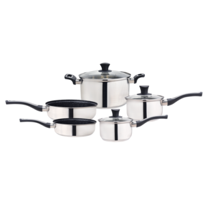 Set De 8 Piezas Cacerola De Acero inossidabile Y Sartén Antiadherente <span class=keywords><strong>Fungho</strong></span> - Product Image 1