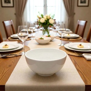 Tazón de Porcelana Pequeño de 4/4.5 Pulgadas para Arroz o Fideos al Vapor, Apto para Lavavajillas, Resistente al Calor y al <span class=keywords><strong>Microondas</strong></span>, para Restaurantes Comerciales - Product Image 2