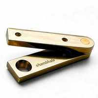 Charnières de porte et de porte invisible en acier inoxydable sur mesure, usinées CNC et usinées par électroérosion à fil, à fermeture automatique, tolérance de 0,02 mm