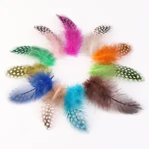 Оптовая продажа окрашенных фазановых перьев в ассортименте, натуральные перья цесарки, большие глаза, Лидер продаж, дешевые перья для изготовления костюмов