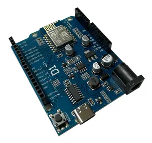 WeMos D1 WiFi UNO-R3開発ボードベースESP8266 ESP-12E ESP-12F Arduino IDEタイプc用ワイヤレスWIFIモジュール