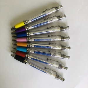 Chất Lượng Cao Đầy Màu Sắc Quảng Cáo Cờ Bút Đa Chức Năng Bút Bi Biểu Tượng Tùy Chỉnh Nhựa Biểu Ngữ Bóng Bút Với Cán Giấy - Product Image 2
