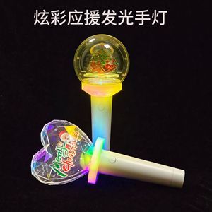 Heart Shape Christmas Glow Stick <b>Led</b> <b>Light</b> Wireless <b>Control</b> Cheer Props For Holiday Party - Product Image 4