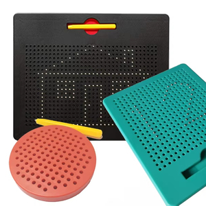 Tablero de Dibujo con Letras y Números de Imanes de Neodimio de Fábrica, Juguetes Creativos Duraderos para Niños - Product Image 1