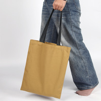 # Sac en toile promotionnel en coton, 12 oz, 40 cm x 34 cm, avec poignée contrastante