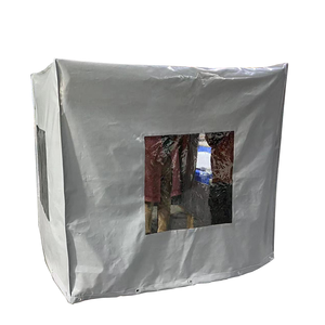 Produsen langsung penutup palet <span class=keywords><strong>pvc</strong></span> pelindung palet bisa digunakan kembali terpal palet IBC luar ruangan - Product Image 2