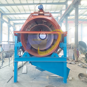 Crible rotatif à <span class=keywords><strong>tambour</strong></span> de grande capacité 1500*8000, 100TPH, pour usine d'extraction d'or - Product Image 4