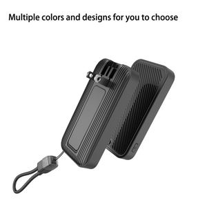 Low Price High Capacity Charging Ac Wall Charger 10000Mah Power Bank 65W Built-In Usb-C <b>Cable</b> Plug Laptop Dual Fast Charge - Product Image 3