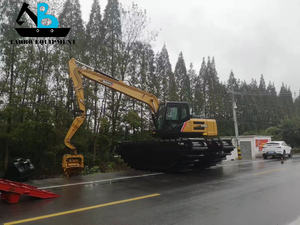 <span class=keywords><strong>Machine</strong></span> de battage de pieux hydraulique amphibie embarquée avec pompe et moteur haute performance pour la construction - Product Image 4