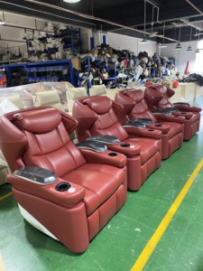 Avión VIP cápsula teatro muebles hogar película reclinable sofá eléctrico silla sótano Media Room estudio cuero película asientos - Product Image 6