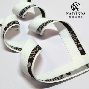 Tùy Chỉnh Tiếng Anh Thư Xương cá Mô Hình Nylon Jacquard Có Thể Gập Lại Ban Nhạc Đàn Hồi Chất Lượng Cao Và Chi Phí Thấp Sử Dụng May Mặc - Product Image 4