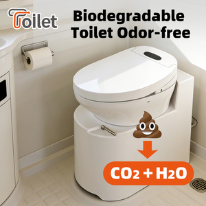 WC intelligent biodégradable haut <span class=keywords><strong>de</strong></span> gamme, bidet électronique automatique <span class=keywords><strong>pour</strong></span> camping-car, chantier mobile - Product Image 4