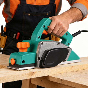 Raboteuse <span class=keywords><strong>Électrique</strong></span> Portative Industrielle 82mm à Profondeur Réglable, Moteur en Cuivre Pur 710W, pour le Travail du Bois - Product Image 4