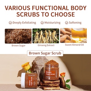 Gommage corporel hydratant <span class=keywords><strong>et</strong></span> exfoliant au sucre brun naturel <span class=keywords><strong>et</strong></span> à l'huile d'amande douce, marque privée - Product Image 3