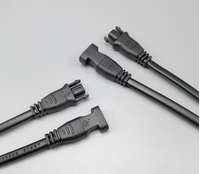 Kabel Daya QUANWEI 2464 2pin Male dan Female, Kabel Listrik DC, Harness Kabel untuk Konektor Kabel LED