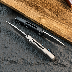 Cuchillo Plegable RCS1101 Versión Plana, Acero 8Cr13MoV, Mango de Aleación de Aluminio, Cuchillo Táctico de Bolsillo, Ligero, <span class=keywords><strong>para</strong></span> Campismo, Supervivencia, EDC - Product Image 5