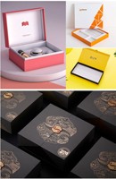 Boîtes cadeaux de luxe, boîtes à parfums et boîtes cosmétiques avec doublures personnalisables.