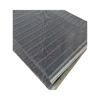 Maille anti-blocage en acier inoxydable durable avec tissage plat pour une séparation efficace des matériaux, exploitation minière énergétique