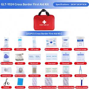 Kit de Supervivencia Portátil para Aventuras al Aire Libre con Logotipo Personalizado, Juego de Primeros Auxilios de Nailon Impermeable al por Mayor, Esencial para Senderismo y Camping - Product Image 2
