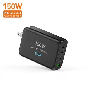 Vina 100W 150W şarj seyahat adaptörü tip C Pd Qc3.0 Usb Ac şarj aleti Oppo 100w usb tipi c hızlı şarj adaptörü laptop için