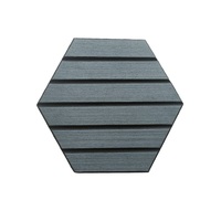 Panel Acústico de Pared con Patrón Hexagonal para Hotel, Hospital, Escuela, Oficina, Edificio, Villa