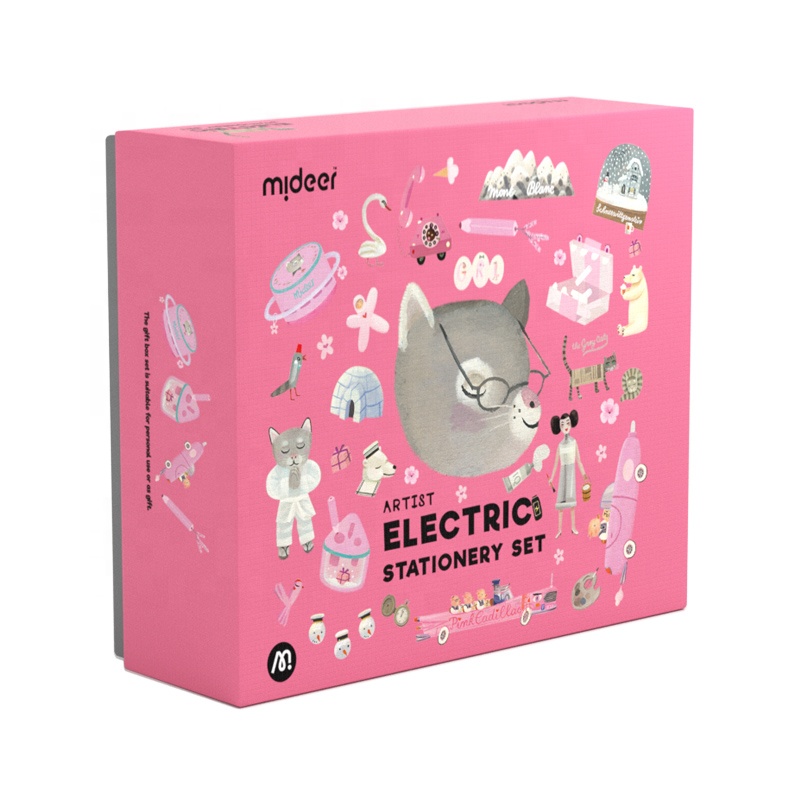 Детские художественные канцелярские принадлежности Mideer MD6170/6171 для начальной и дошкольной школы, набор электрических канцелярских принадлежностей Mideer
