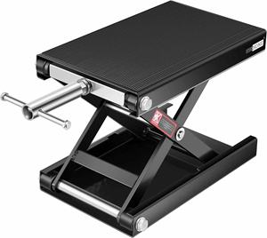 1100 lb אופנוע להרים מספריים ג 'ק רוחב הסיפון לעמוד תחזוקה אופניים לעומת מוסך - Product Image 2