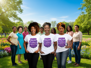 T-Shirt da Donna 'Leading The Change' 100% Cotone, Vestibilità Regolare, Collo Tondo, Manica Corta Casual, Tessuto Jersey Stampato, Design Sostenibile - Product Image 2