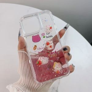 Funda para Teléfono <span class=keywords><strong>Honor</strong></span> X5b X6b 60plus, Diseño 3 en 1, con Purpurina, Epoxi 3D, Patrón de Degradado, Novedad 2025 - Product Image 4