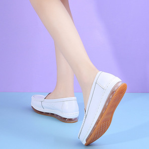 <span class=keywords><strong>Scarpe</strong></span> da Infermiera Comfort con Cuscinetto d'Aria per Donne, Mocassini con Piattaforma, <span class=keywords><strong>Scarpe</strong></span> da Lavoro Bianche Slip-on, <span class=keywords><strong>Scarpe</strong></span> <span class=keywords><strong>Ortopediche</strong></span> da Passeggio, Supporto OEM/ODM - Product Image 3