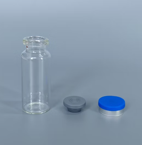 Frascos de Vidrio Ámbar Transparente de Varios Tamaños con Tapas Metálicas Multicolores Vibrantes, Tubos de Almacenamiento con Tapones Separados - Product Image 4