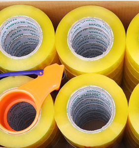 उच्च गुणवत्ता वाले कस्टम आकार <span class=keywords><strong>3</strong></span> इंच स्पष्ट पारदर्शी चिपकने वाला पैकेजिंग टेप ऐक्रेलिक दबाव संवेदनशील क्राफ्ट पेपर कस्टम प्रिंटिंग - Product Image 3