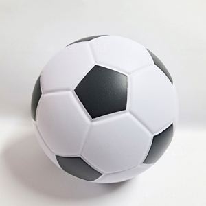 Pelota Antiestrés de Fútbol de Espuma de PU, Tamaño Grande de 4 Pulgadas, Pelota Deportiva Suave y Apretable, Juguetes para Aliviar el Estrés - Product Image 2