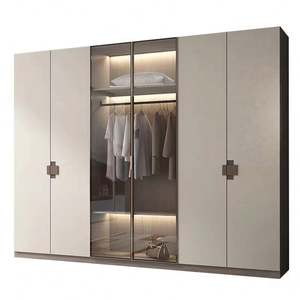 Dual Function Luxury Bedroom Furniture Set Custom Wardrobe Closet Armoire De Chambre With Drawers Design Plans - Product Image 5