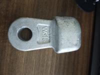 Accessoires de ligne aérienne en acier inoxydable FTTH - Clevis parallèle HEB, accessoire de puissance, marque Chenglong, modèle Tc-2