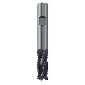 KRINO-Fresas de cuatro canales TIALN con vástago Weldon para uso en desbaste, serie corta, 240192000, 8%, - Product Image 1