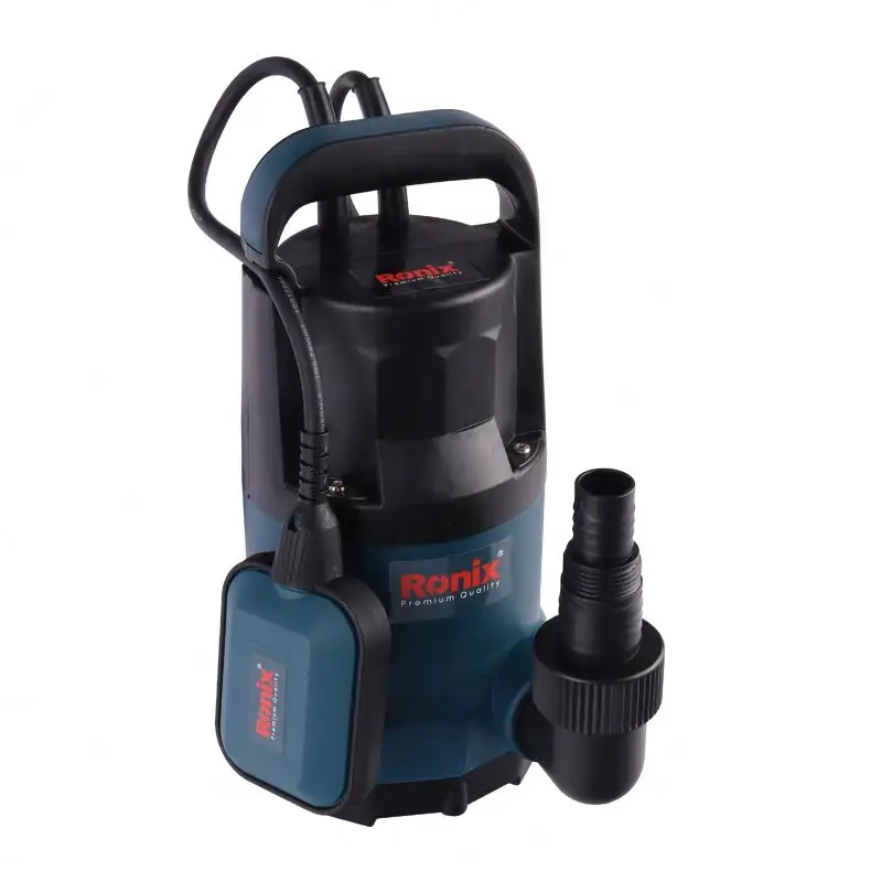 Ronix Rh-4031 1 Hp Submersible Water Sump Pump With Built In Float Switch For Clean Water Draining Transfer