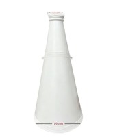 Megáfono de Plástico NJ Mediano/Grande de 36CM, Bocina de Mano para Animar, Ideal para Partidos, Aficionados y Grupos de Animación, Estimula el Moral