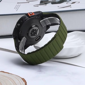 <span class=keywords><strong>Bracelet</strong></span> de montre en silicone magnétique Standard supérieur pour <span class=keywords><strong>Garmin</strong></span> Fenix 7 <span class=keywords><strong>6X</strong></span> 5 <span class=keywords><strong>Pro</strong></span> Quick Fit 22 26mm <span class=keywords><strong>Bracelet</strong></span> - Product Image 5