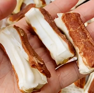 Nongwo OEM bán buôn hữu cơ cao cấp vịt thực phẩm xử lý thịt vịt gà cuộn thịt bò gân xương Gậy rau có hương vị - Product Image 4