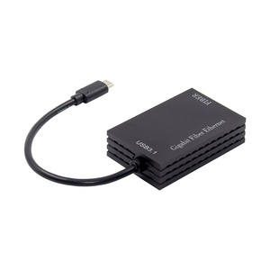Adaptateur réseau externe Gigabit <span class=keywords><strong>ST710</strong></span> USB3.1-C SFP Fibre Optique LC certifié ROHS pour ordinateur portable en stock - Product Image 4