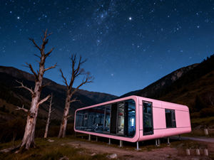 Capsula Abitativa Dinamica con Sistema di Moduli Collegabili per Case Futuristiche Residenziali e Commerciali di Forma Speciale - Product Image 1