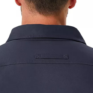 Veste polaire isolante respirante pour homme, décontractée, à manches longues, boutonnée, chaude, légère, en Spandex/Polyester, pour le travail et les activités de plein air - Product Image 5