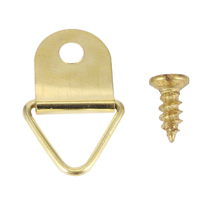 <span class=keywords><strong>Crochet</strong></span> de suspension <span class=keywords><strong>pour</strong></span> <span class=keywords><strong>cadre</strong></span> photo, <span class=keywords><strong>petit</strong></span> anneau triangulaire à un trou - Product Image 3