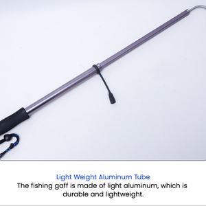 Crochet de lance de pêche Gaff de pêche en mer <span class=keywords><strong>télescopique</strong></span> Crochet de lance en alliage d'aluminium Gaff de pêche - Product Image 5