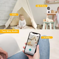 Caméra Wi-Fi Intérieure PTZ Double Objectif 4 Mpx 4G Carte SIM Vision Nocturne IP Vidéosurveillance Sécurité Domestique Moniteur Bébé