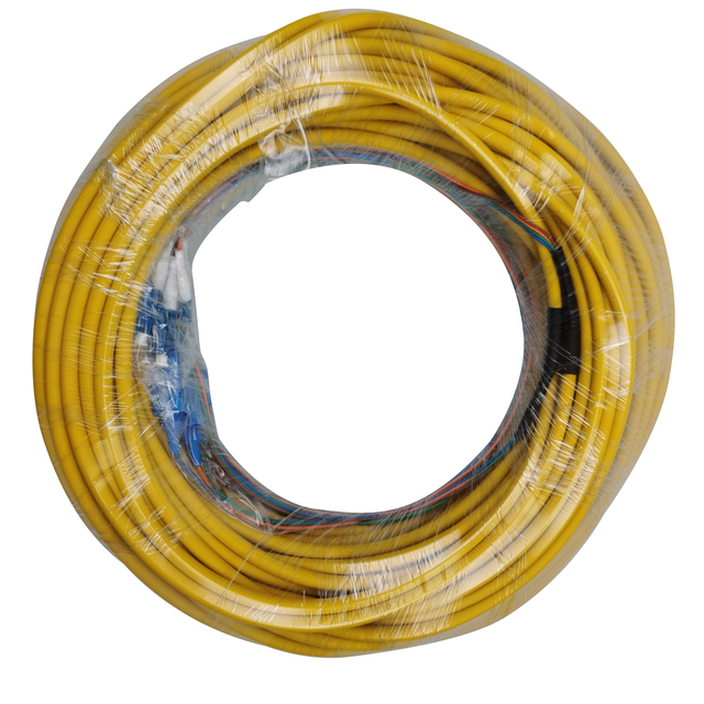 Wholesale Supplier G657A Single Mode 50 Meter Optical Fiber Optic Cable 16 Core 4G Wi-Fi 3G Compatible Anti-Rodent