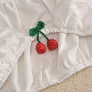 Conjunto de Dos Piezas de Moda <span class=keywords><strong>Boutique</strong></span> para Mujer, Verano 2026, Top Corto y Falda con Estampado de Cerezas - Product Image 6